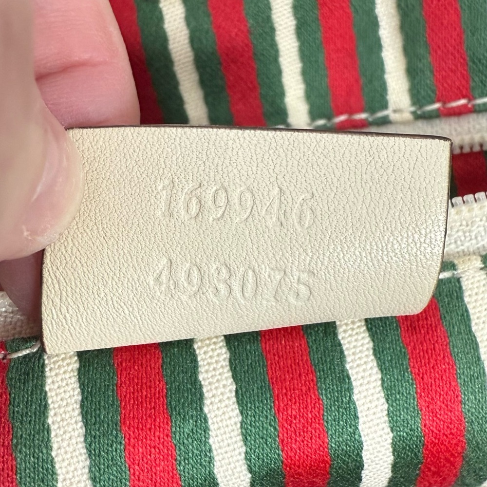 Gucci | GG Canvas New Brit Tote Bag | Beige/Brown - Picture 10 of 16